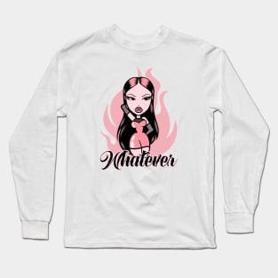 Whatever - Bad Girl Long Sleeve T-Shirt